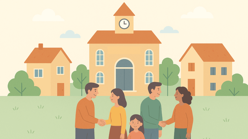 Réception de bienvenue